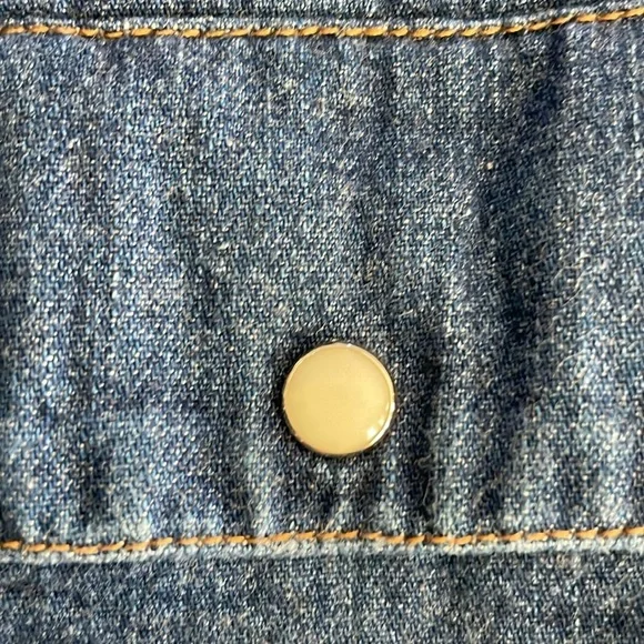 Denim Pearl-Snap Shirt - Picture 6 of 11